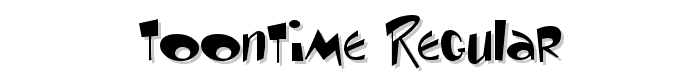 Toontime Regular font